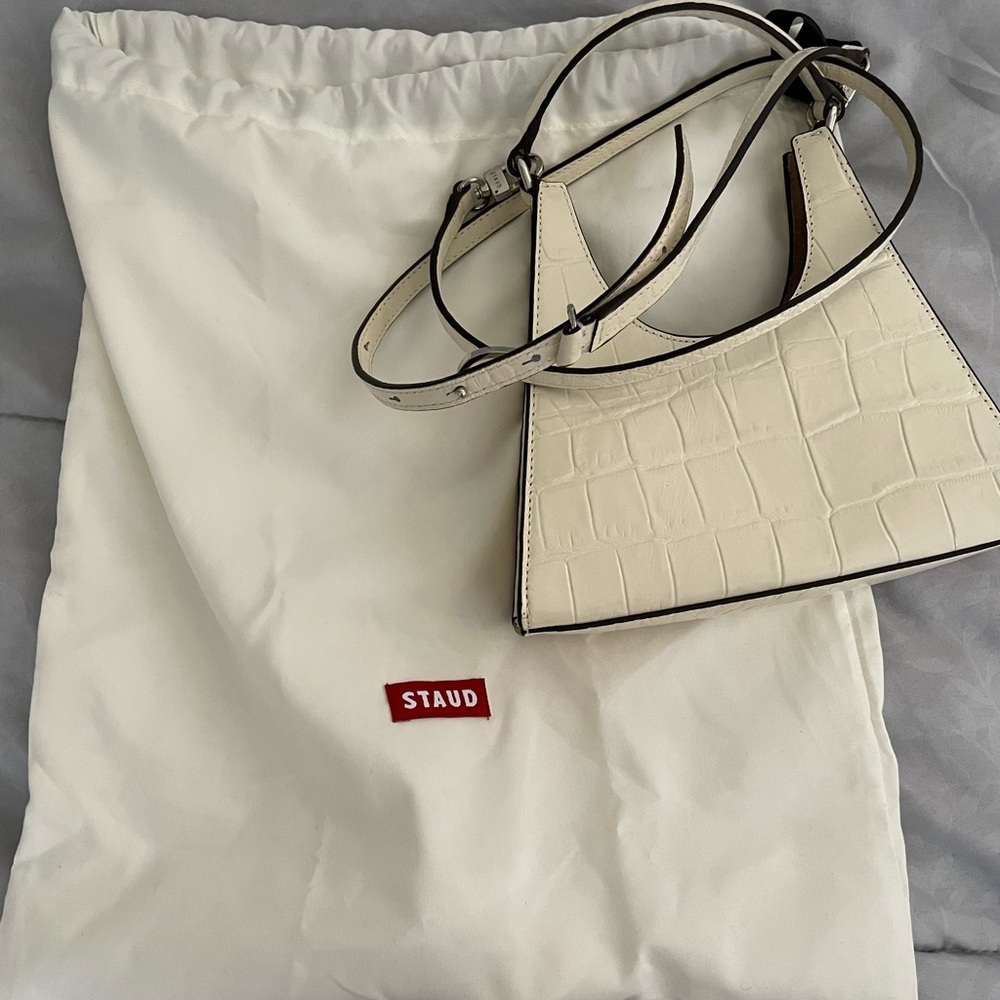 Rey Mini Mock-Croc Crossbody Hobo Bag